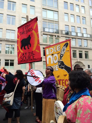 Karonies Thompson-Fox from Akwesasne. Photo by Elizabeth Hoover