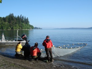 Nisqually fishermen. Photo courtesy of USGS