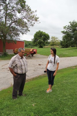 Arlee Doxtator, Principal and Athletic Director for the Oneida high school, and former General Manager for the Oneida Nation. Photo by Angelo Baca