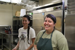 Jamie Betters, giving us a tour of the cannery. Photo by Angelo Baca
